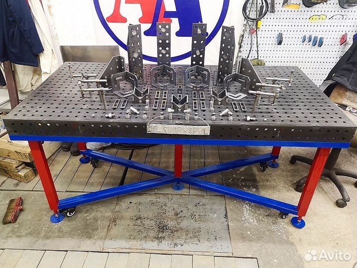 Сварочный стол 1800х900х6мм 145кг