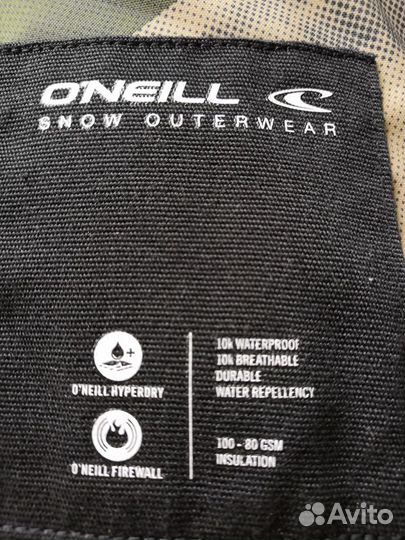 Сноубордическая куртка O'Neill (S) утепленная