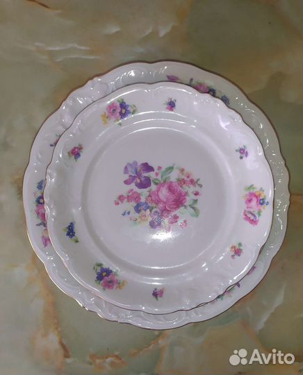 Фарфор польша тарелки. Бронь