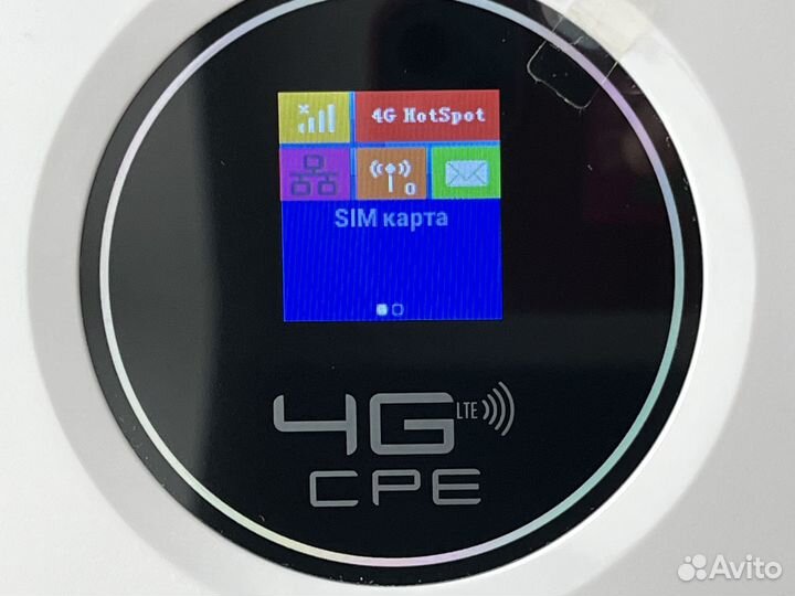 4G WiFi роутер с сим новый