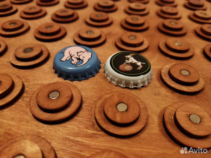 Планшет для хранения крышек