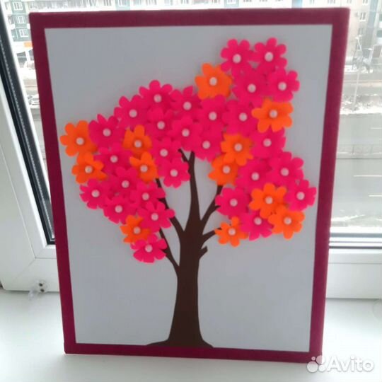 Аппликация поделка в школу или садик