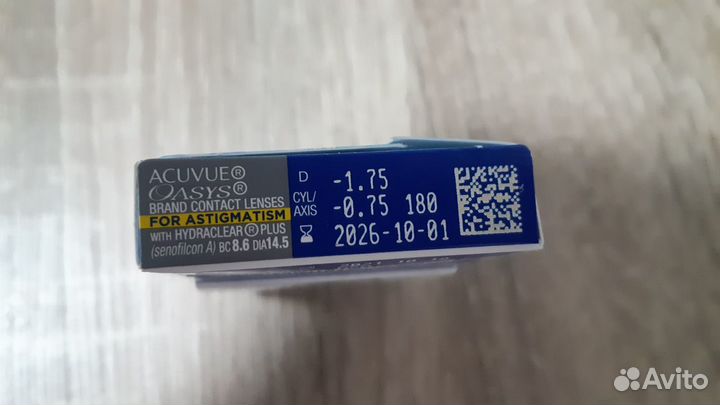 Линзы Acuvue Oasis for Astigmatism