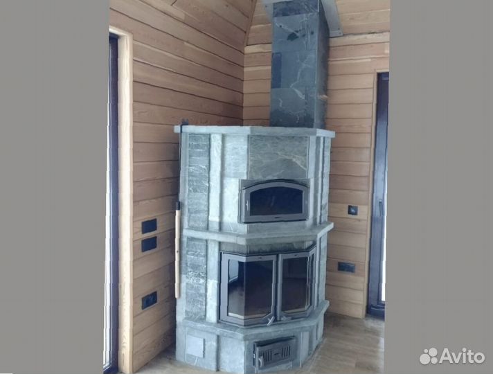 Печь камин талькомагнезит