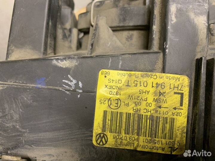 Фары на volkswagen transporter t5 мультиван дорест