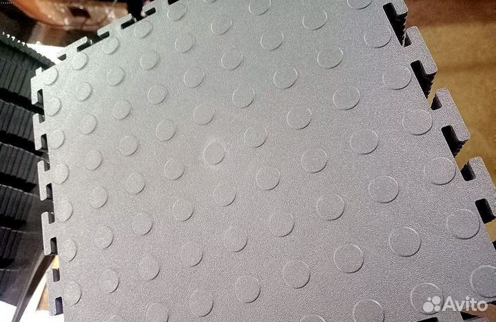 Модульная пвх-плитка для склада