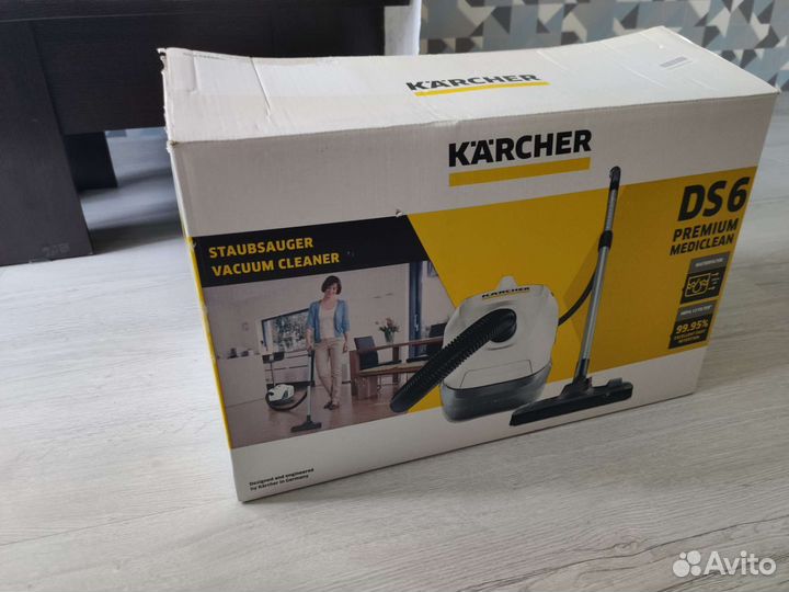 Пылесос Karcher DS6 Premium Mediclean