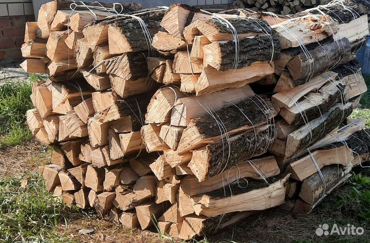 Дрова колотые дубовые