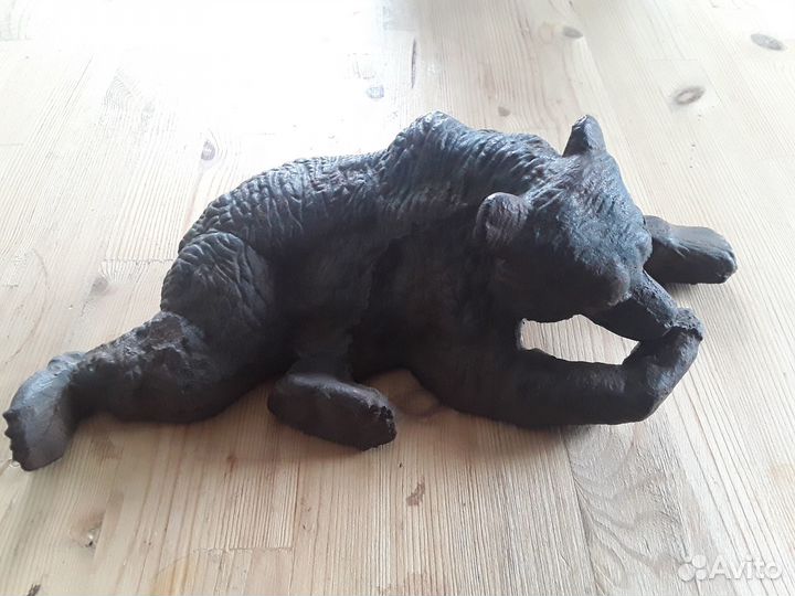 Каслинское литье редкий вид медведя