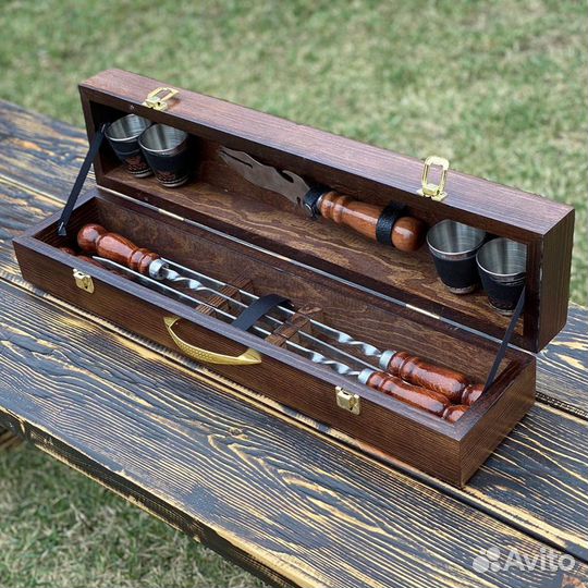 Подарочный набор шампуров 