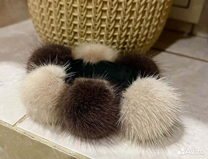 Резинки для волос из норки