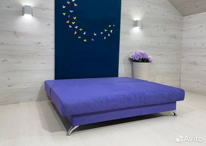 Диван еврокнижка без подлокотников