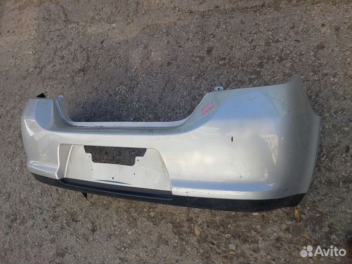 Бампер задний ниссан тиида 11