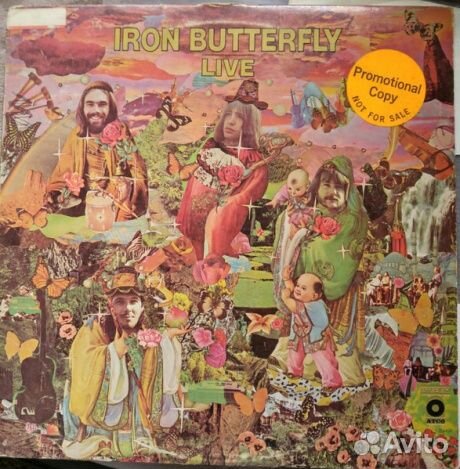 Iron butterfly - Live (LP, Used)