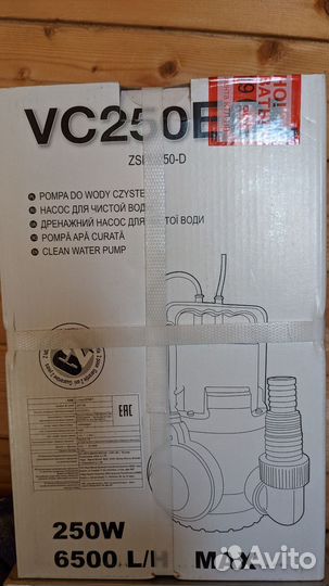 Новый Дренажный насос для чистой воды