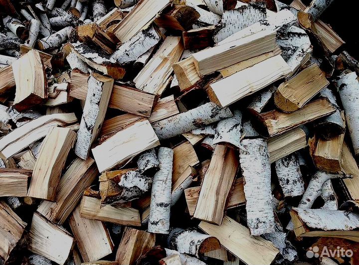 Дрова колотые