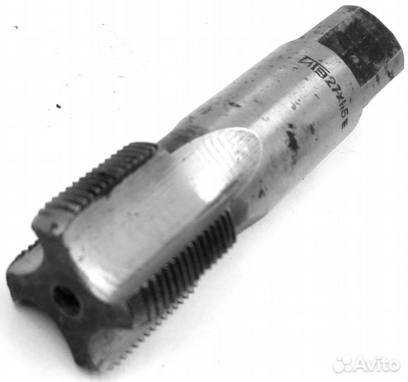 Метчик М 27х1,5 ручной глухой