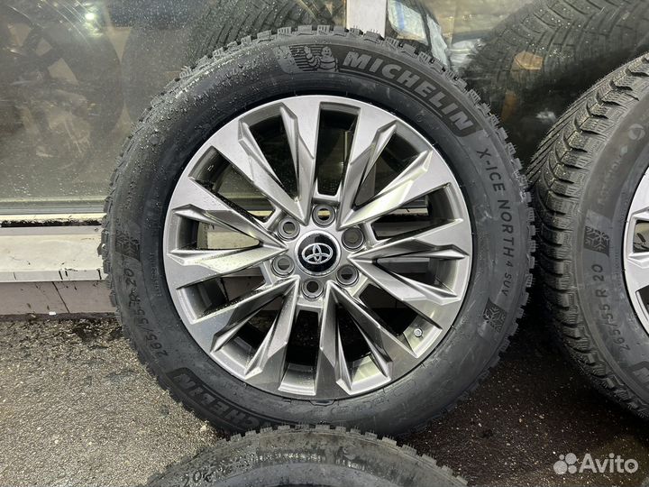 Колеса зимние r20 toyota LC300 +Michelin
