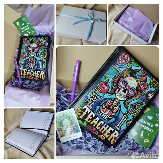 Роспись кожаных блокнотов