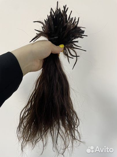 Волосы для наращивания(натуральный срез)