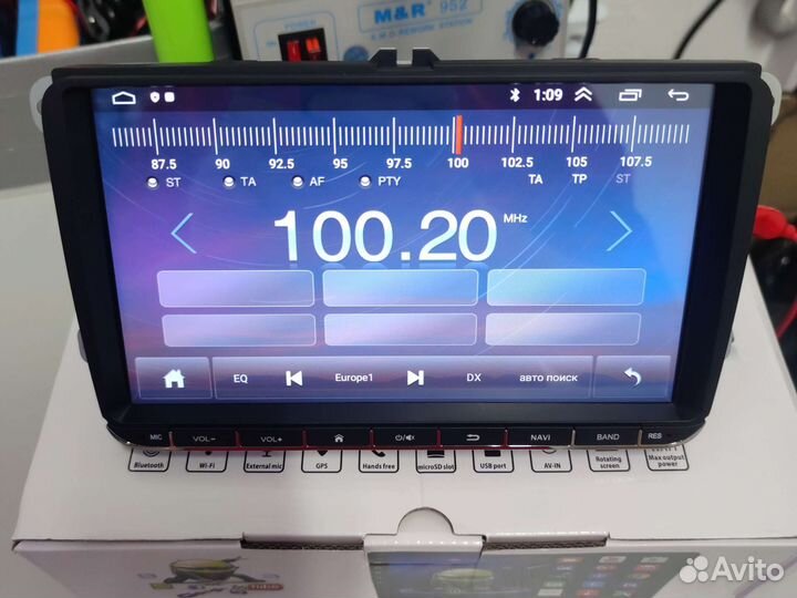 Штатная магнитола VW 2011-18г, CarAudio Q92,2/32Gb