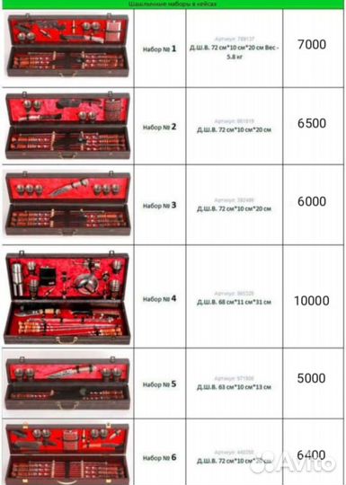 Шашлычный набор подарочный