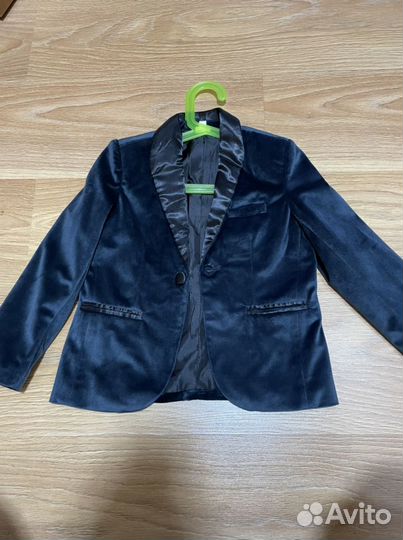 Пиджак бархатный