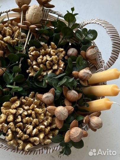 Съедобные букеты ручной работы