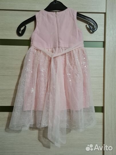Нарядное платье для девочки 98
