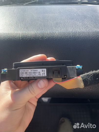 Кнопки руля volkswagen touareg 1