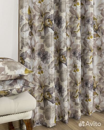 Шторы Жардин бронзовый