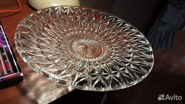 Хрустальное блюдо