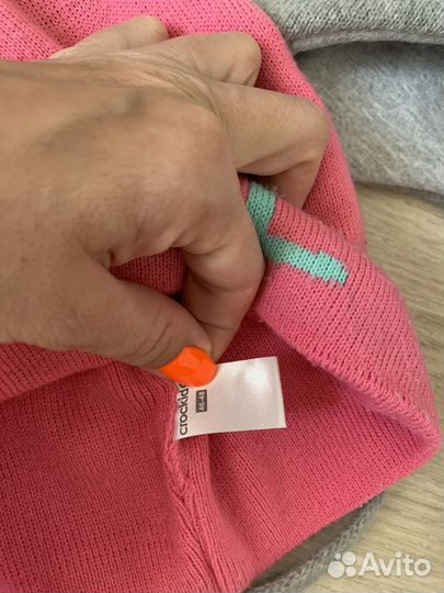 Шапочки на девочку осень/весна 44-46