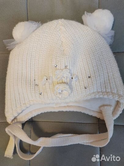Шапка для девочки, зима весна осень лето 42 44 46