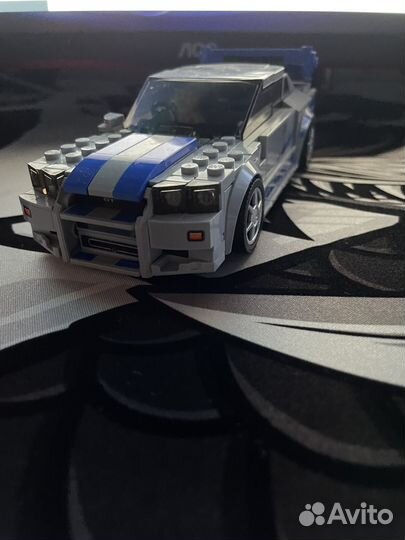 Nissan skyline из лего