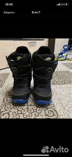 Сноубордические ботинки burton boa