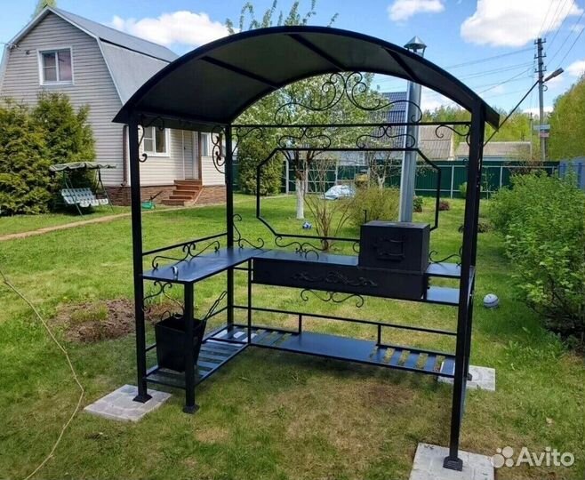 Мангал лофт