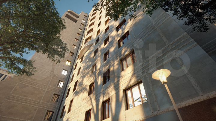 1-к. апартаменты, 50 м², 11/14 эт.