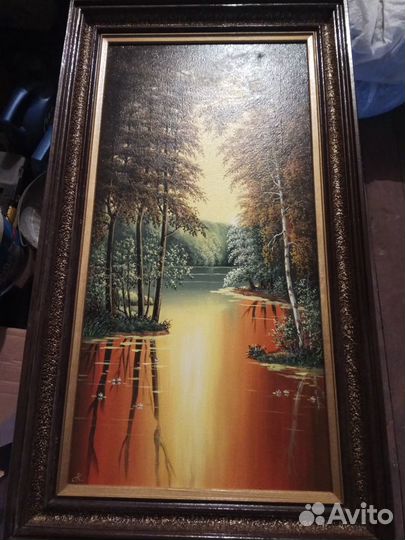 Картина маслом пейзаж
