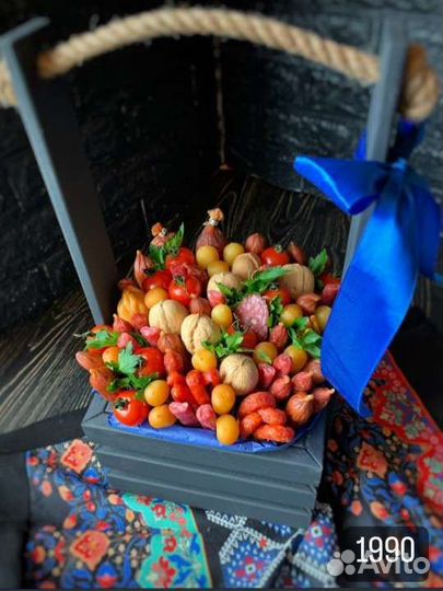 Мужские букеты съедобные