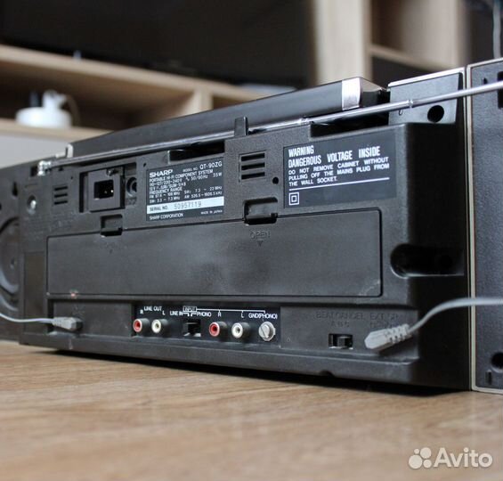 Магнитофон sharp qt 90