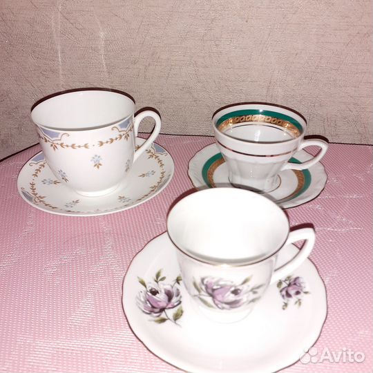 Кофейные чашки лфз, Польша, Чехословакия