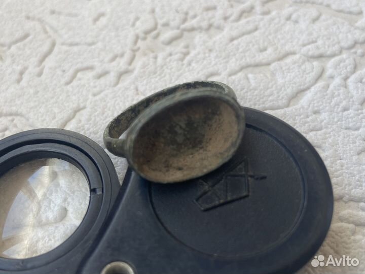 Кольца старинные, узор