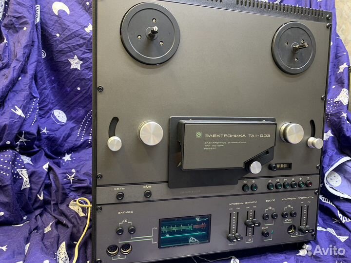 Катушечный магнитофон Электроника 003
