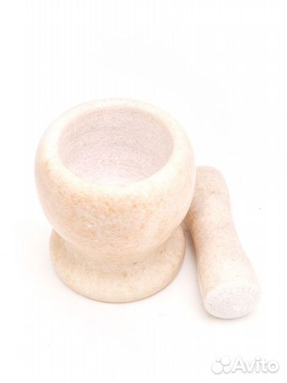 Ступка с пестиком Мрамор