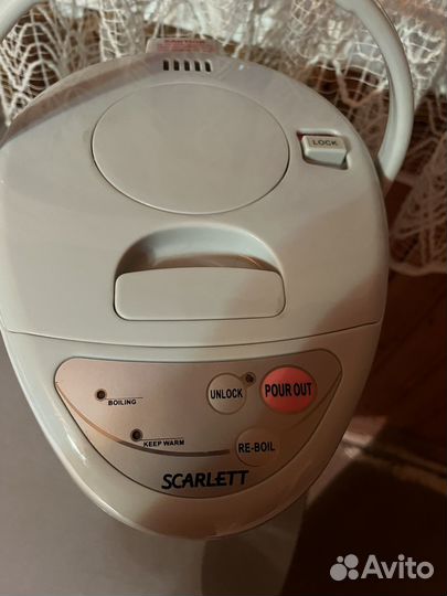 Чайник термопот scarlett
