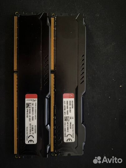 Kingston HyperX fury Black Series ddr3 8gb