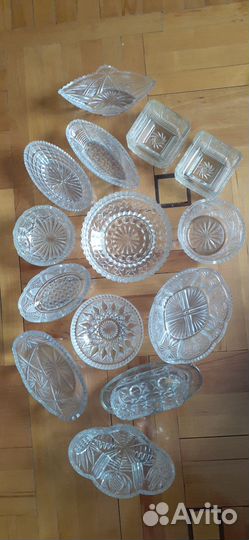 Вазы хрустальные