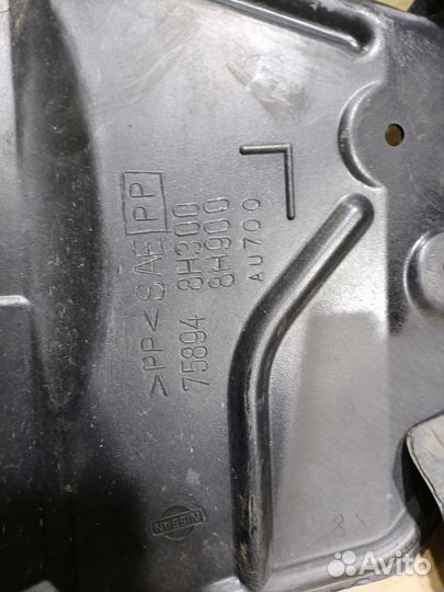 Защита двигателя Nissan X-trail NT30