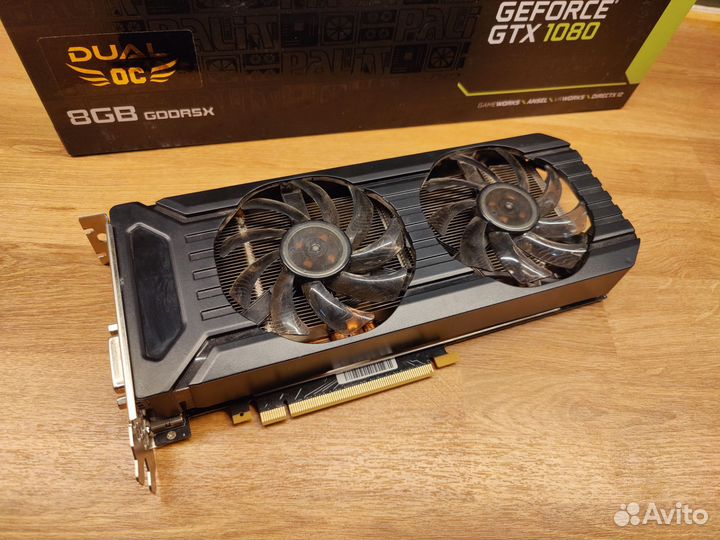 GeForce GTX 1080 Palit dual OC 8G